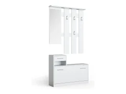 Garderobe branco 100x27.8x111.6 billy