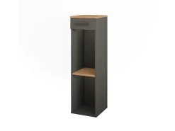 Garrafeira carvalho goldkraft/antracite 30x34.5x106 repose