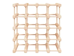 Garrafeira para 20 garrafas 46,5x23x46,5 cm pinho maciço PT272545