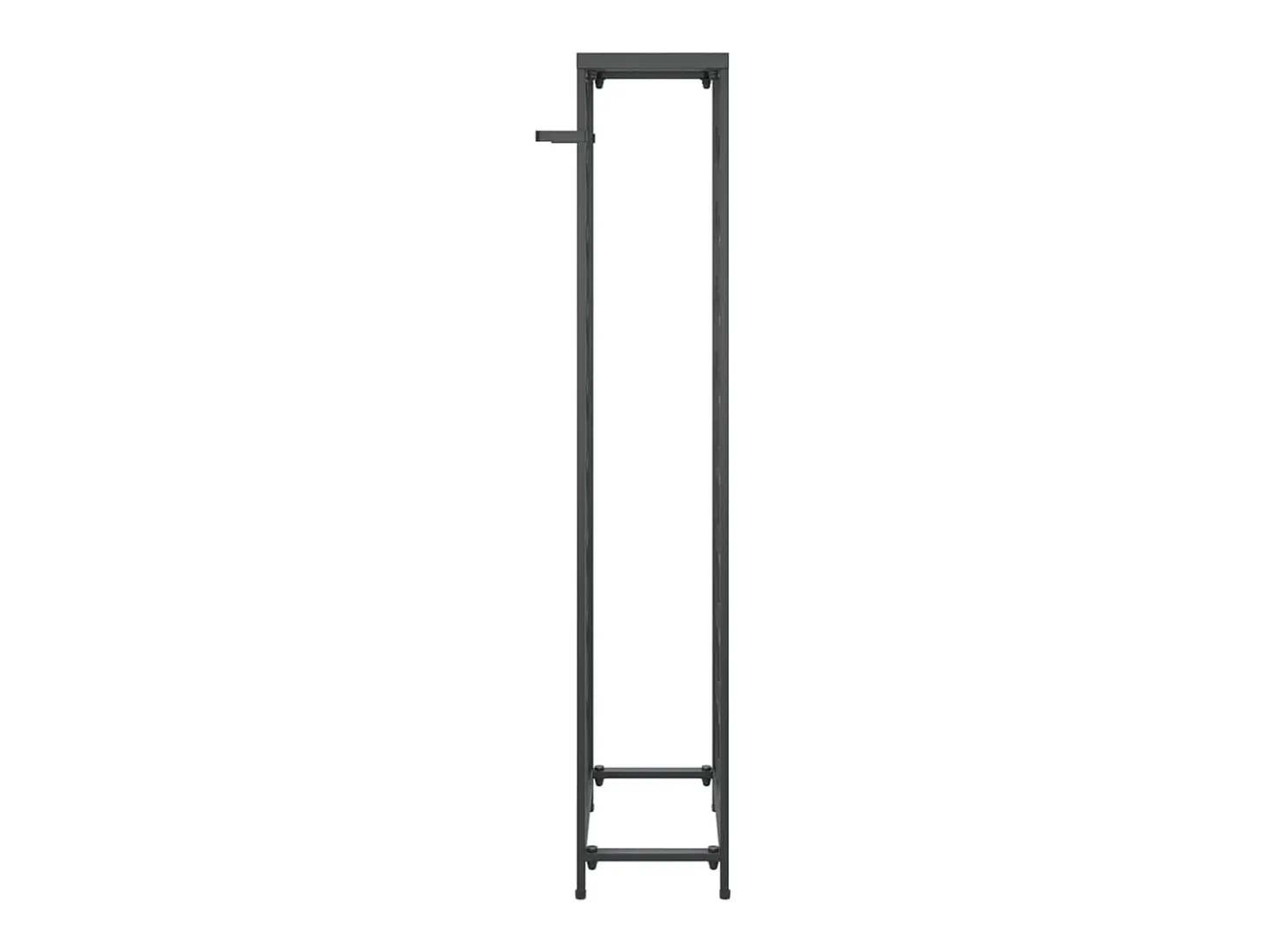 Garrafeira para 27 garrafas 34x18x100 cm ferro forjado preto PT812170