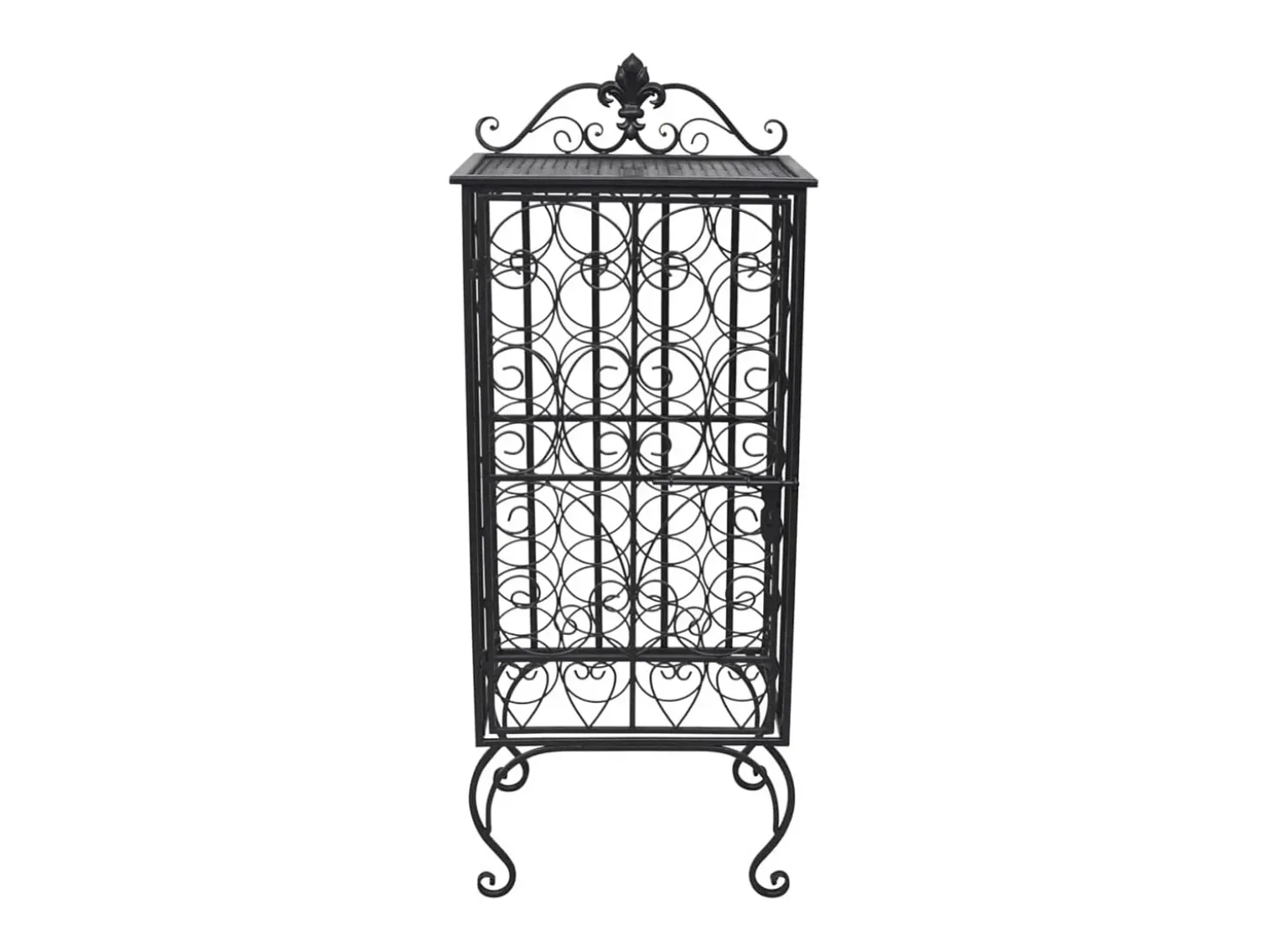 Garrafeira, suporte de metal para 28 garrafas de vinho PT113640