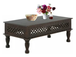 Gowri | Mesa de Centro Castanho Escuro