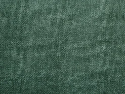 Grande sofá de canto em tecido texturizado verde BERENIA