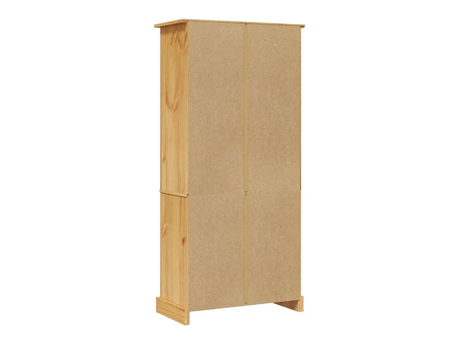 Guarda-louças Corona Range em pinho mexicano 80x40x170 cm
