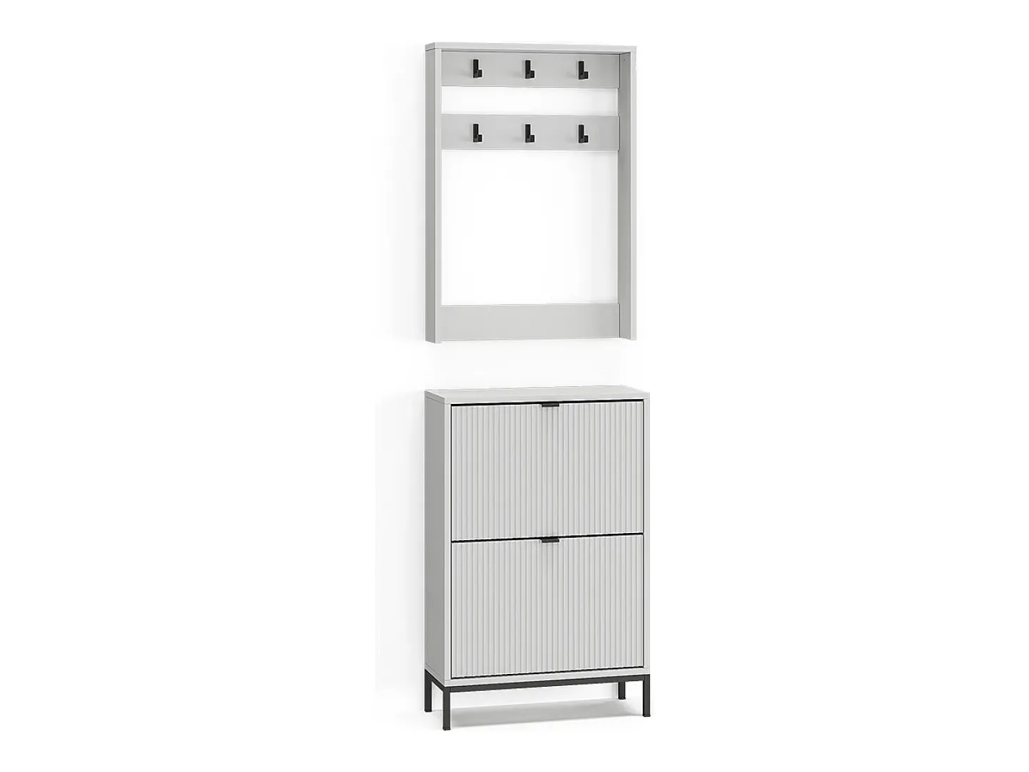 Guarda-roupa branco 60x24x92 eliza