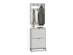 Guarda-roupa branco 60x24x92 eliza