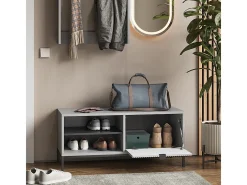 Guarda-roupa cinza 100x40x45 eliza