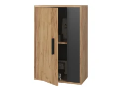 Hängeschrank carvalho goldkraft/antracite 50.1x28.3x78.4 berno