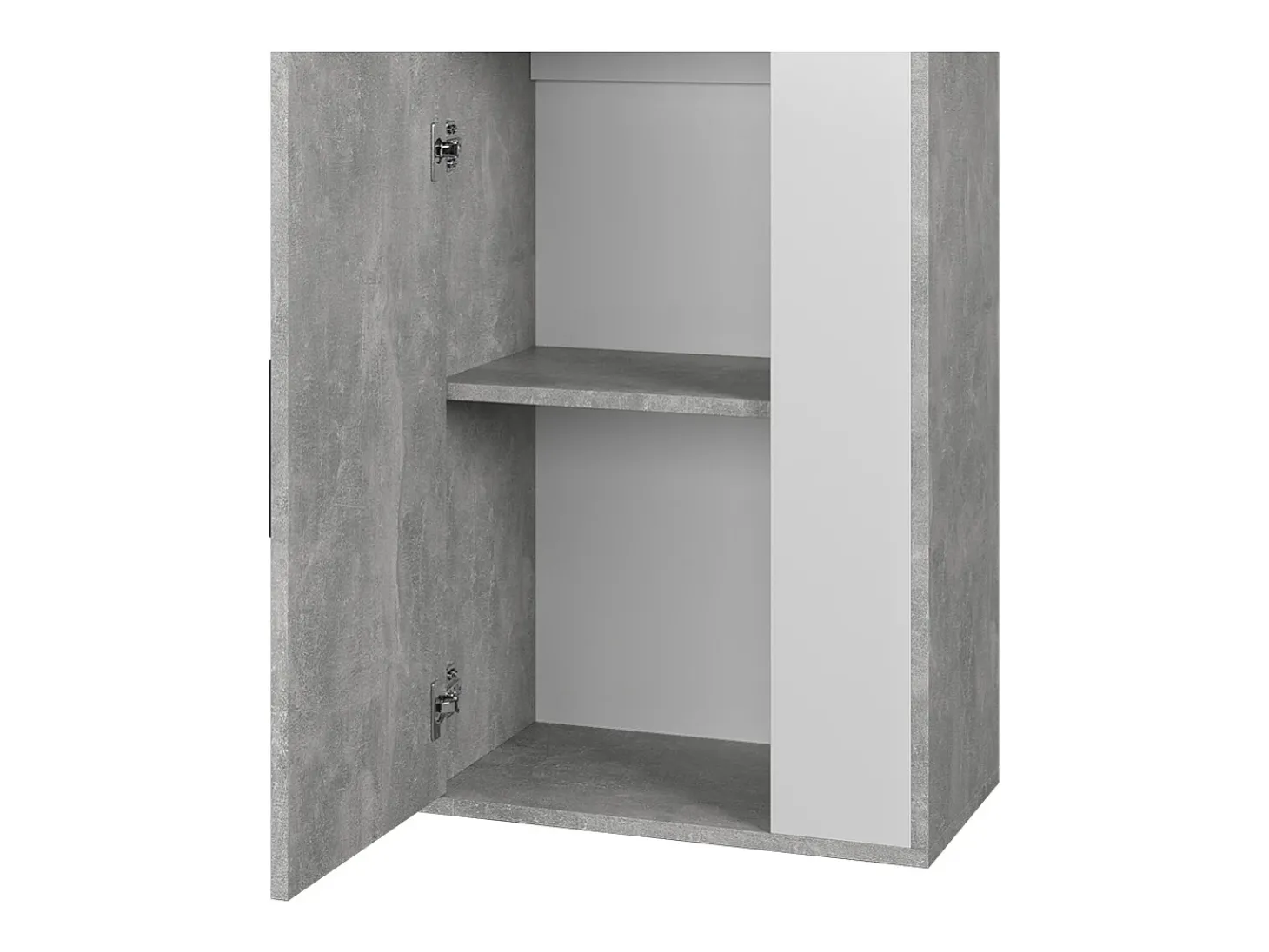 Hängeschrank concreto/branco 50.1x28.3x78.4 berno