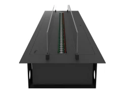 Invapo Insert 1800 Lareira a vapor embutida - Chama multicolorida 3D, app, tanque 3,6 l, recarga automática - 180 cm