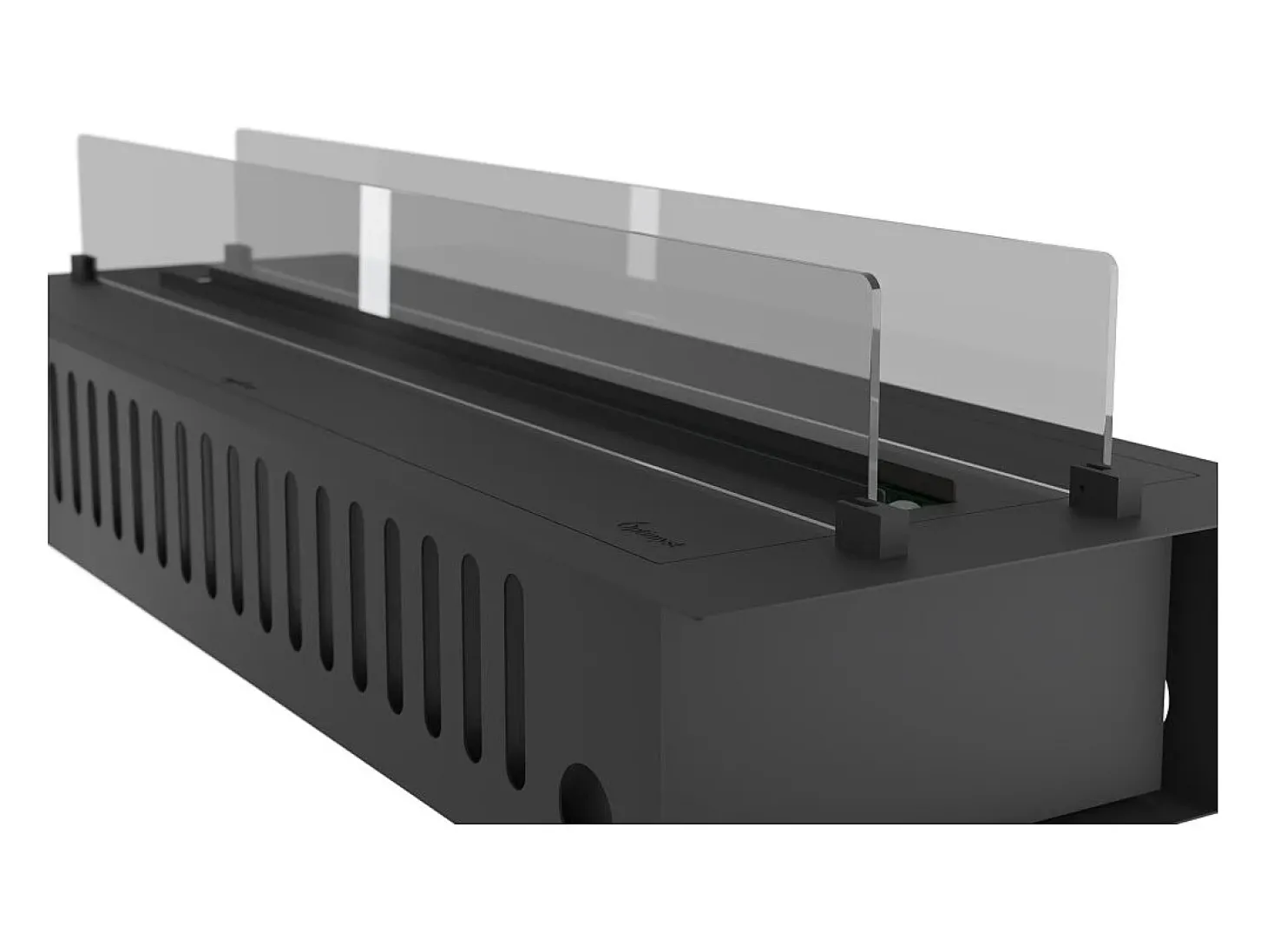 Invapo Insert 1200 Lareira embutida a vapor de água - Chama multicolorida, efeito 3D e controle por aplicativo, tanque de 2,4 l - 120 cm