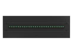 Invapo Insert 1200 Lareira embutida a vapor de água - Chama multicolorida, efeito 3D e controle por aplicativo, tanque de 2,4 l - 120 cm