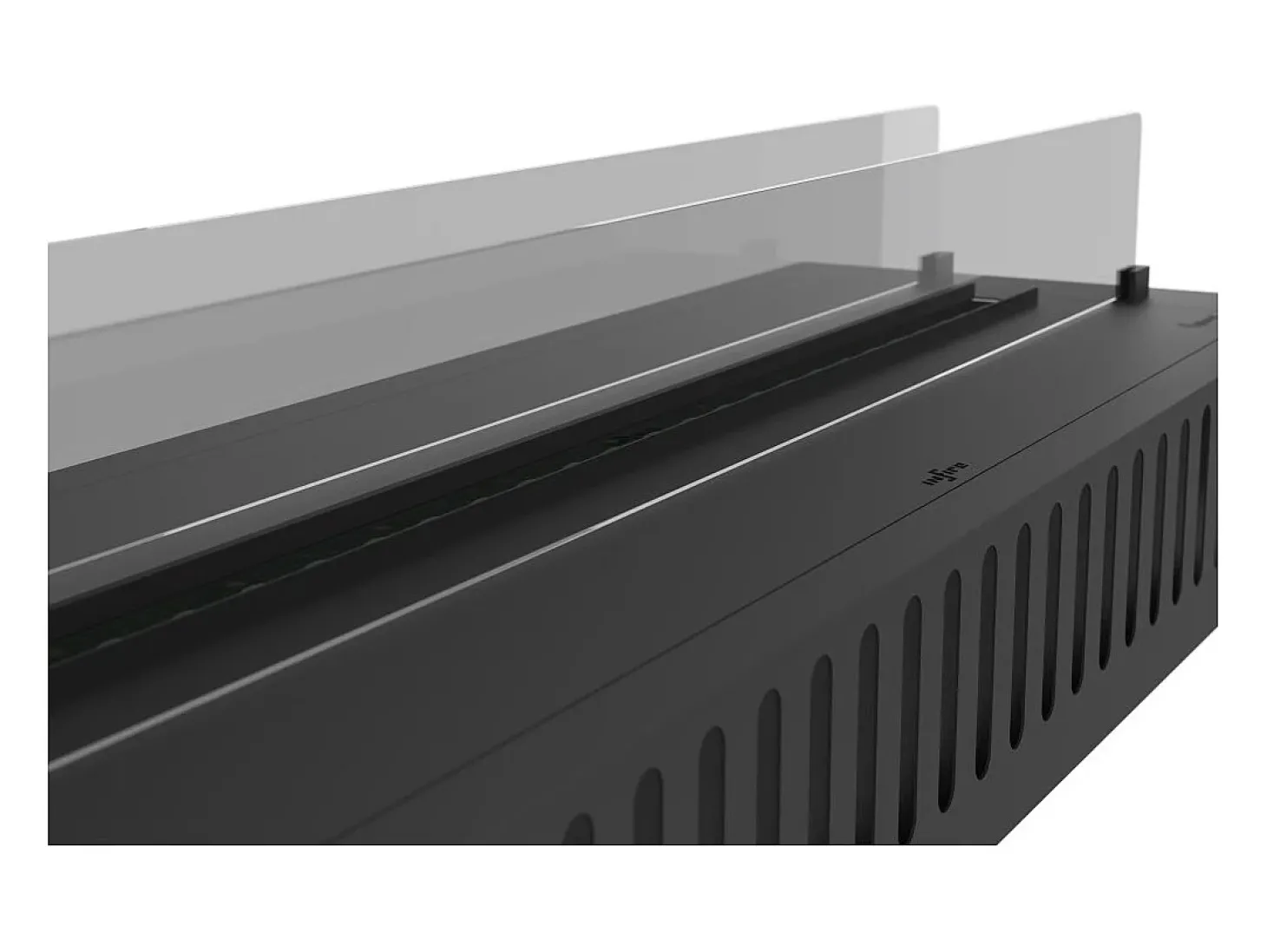 Invapo Insert 1200 Lareira embutida a vapor de água - Chama multicolorida, efeito 3D e controle por aplicativo, tanque de 2,4 l - 120 cm
