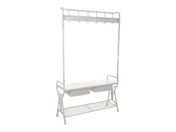 Kit para corredor com cabide de metal