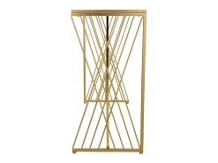 Kit para corredor em metal dourado