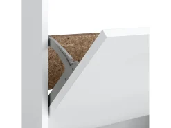 Kosmo : Sapateira com 2 portas 1 gaveta em MDF MDF com aspeto de carvalho