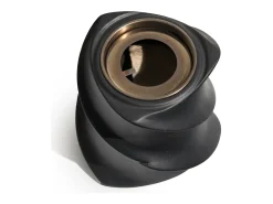 Lareira a bioetanol NIZZA preta, lareira de mesa a bioetanol, D14,5 x A46,5, para uso interno e externo.