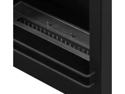 Lareira de canto a bioetanol piso de canto biolareira FORD Marrom L110 x D63 x H102