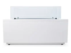 Lareira de piso a bioetanol para interior e exterior CARAVAGGIO Branco L100xD40xH40 cm