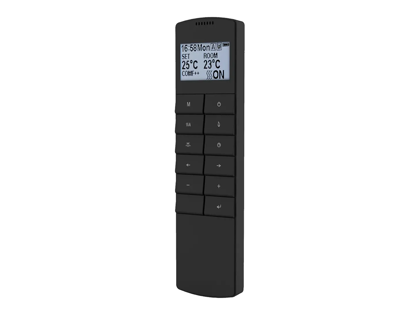 Lareira elétrica BALDERIA Zeus - Lareira de chão, aquecimento 2000 W - Aspecto betão