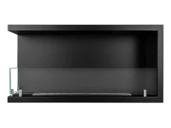 Lareira embutida a bioetanol biofireplace de canto 90x45 SUTRI 90 SX