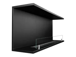 Lareira embutida a bioetanol Biolareira tripla com 3 lados abertos 120x50 TREVI 120