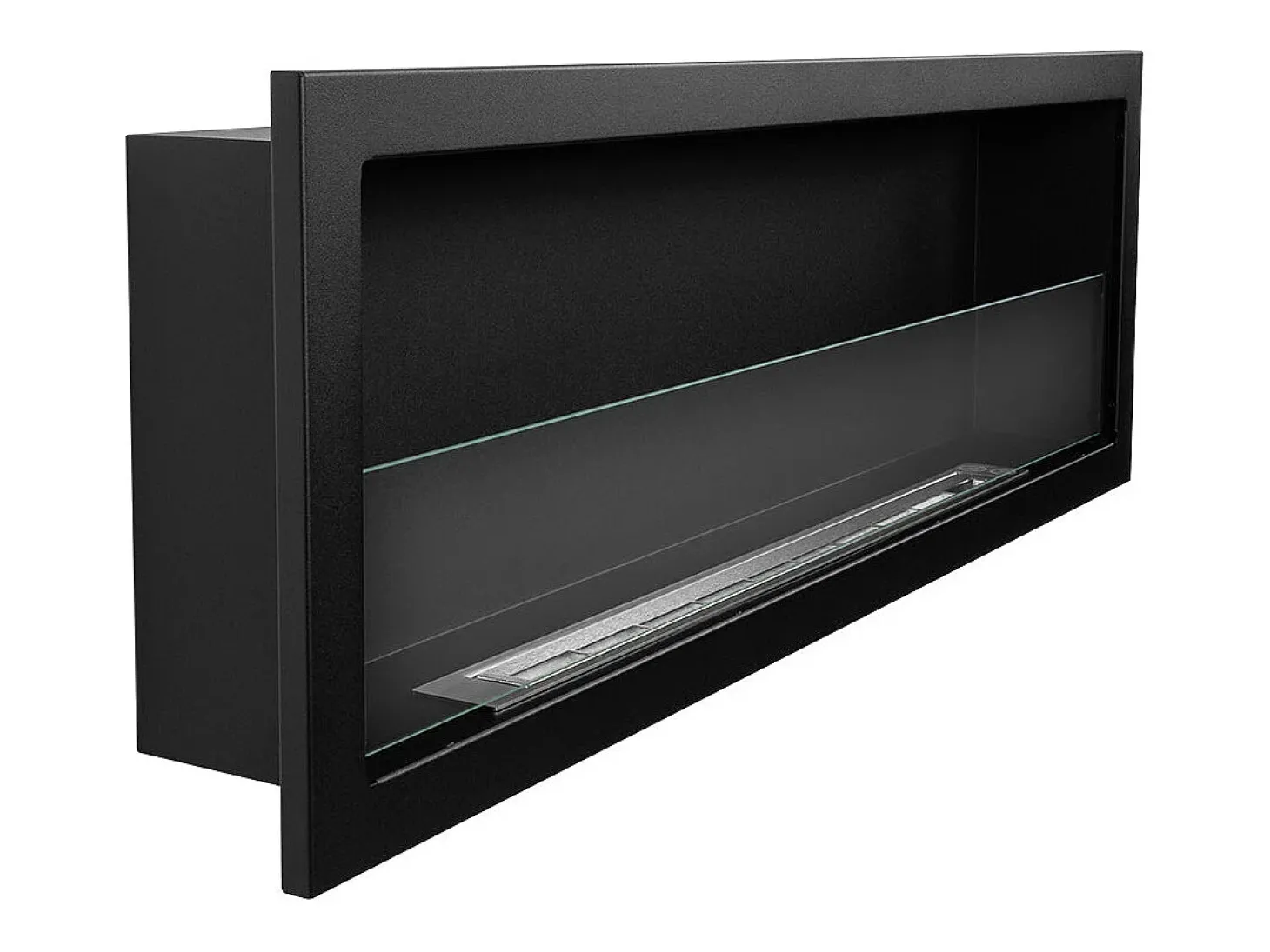 Lareira embutida a bioetanol de parede biofireplace 120x40 FURORE 120