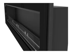 Lareira embutida a bioetanol Frame 1800 SimpleFire com vidro branco