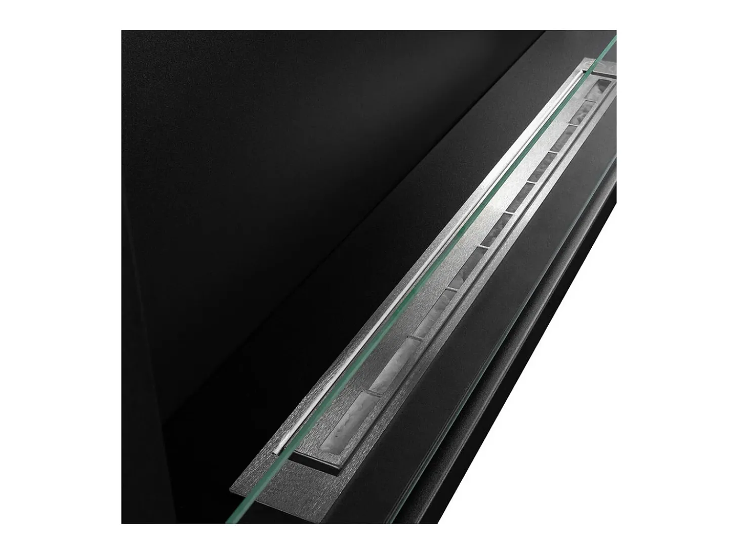 Lareira embutida a bioetanol biofireplace de canto 120x45 SUTRI 120 DX