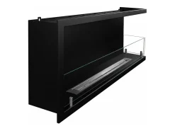 Lareira embutida a bioetanol biofireplace de canto 120x45 SUTRI 120 DX