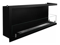 Lareira embutida a bioetanol biofireplace de canto 120x45 SUTRI 120 DX