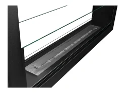 Lareira embutida a bioetanol dupla face biofireplace 2 lados 90x40 MONTEFALCO 90