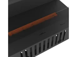 Lareira embutida a vapor Inside C800 com chama multicolorida, efeito 3D e controle por aplicativo, tanque de 1,2 l - recarga automática de 80 cm