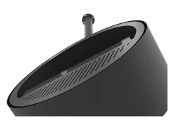Lareira embutida a vapor de água Corner L1200 com chama multicolorida, efeito 3D e controle por aplicativo, tanque de 2,4 l - 120 cm
