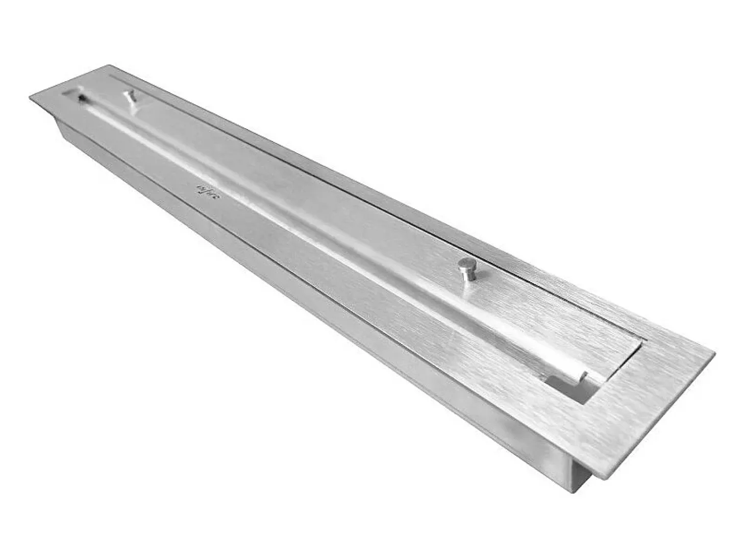 Lareira Integrada a Bioetanol Design C1000 V.2 com Vidro Aberto em 3 Faces e Queimador de 2 Litros