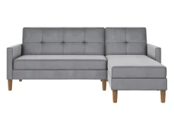 Lilly | Sofá-cama com arrumação Cinzento claro
