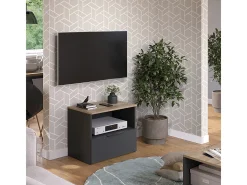 Lowboard antracite/sonoma 60x40x50 wido