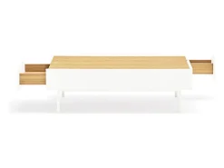 Mesa baixa branca 110x60 cm
