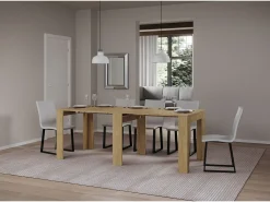 Mesa consola extensível 90x25/181 cm Narrow Carvalho Natural