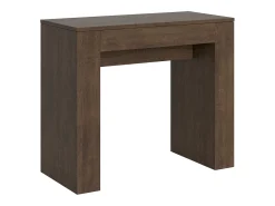Mesa consola extensível 90x42/198 cm Modem Small Nogueira