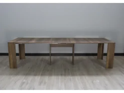 Mesa consola extensível 90x42/302 cm Mia Nogueira