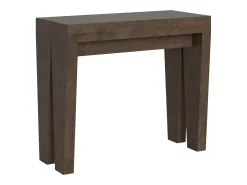 Mesa consola extensível 90x40/300 cm Spimbo Nogueira