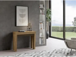 Mesa consola extensível 90x40/196 cm Spimbo Small Carvalho Natural
