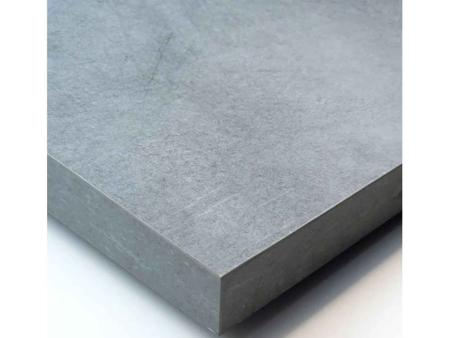 Mesa Consola Extensível, 140x90x77cm, Para 6 pessoas, Mesa de Jantar, Cimento