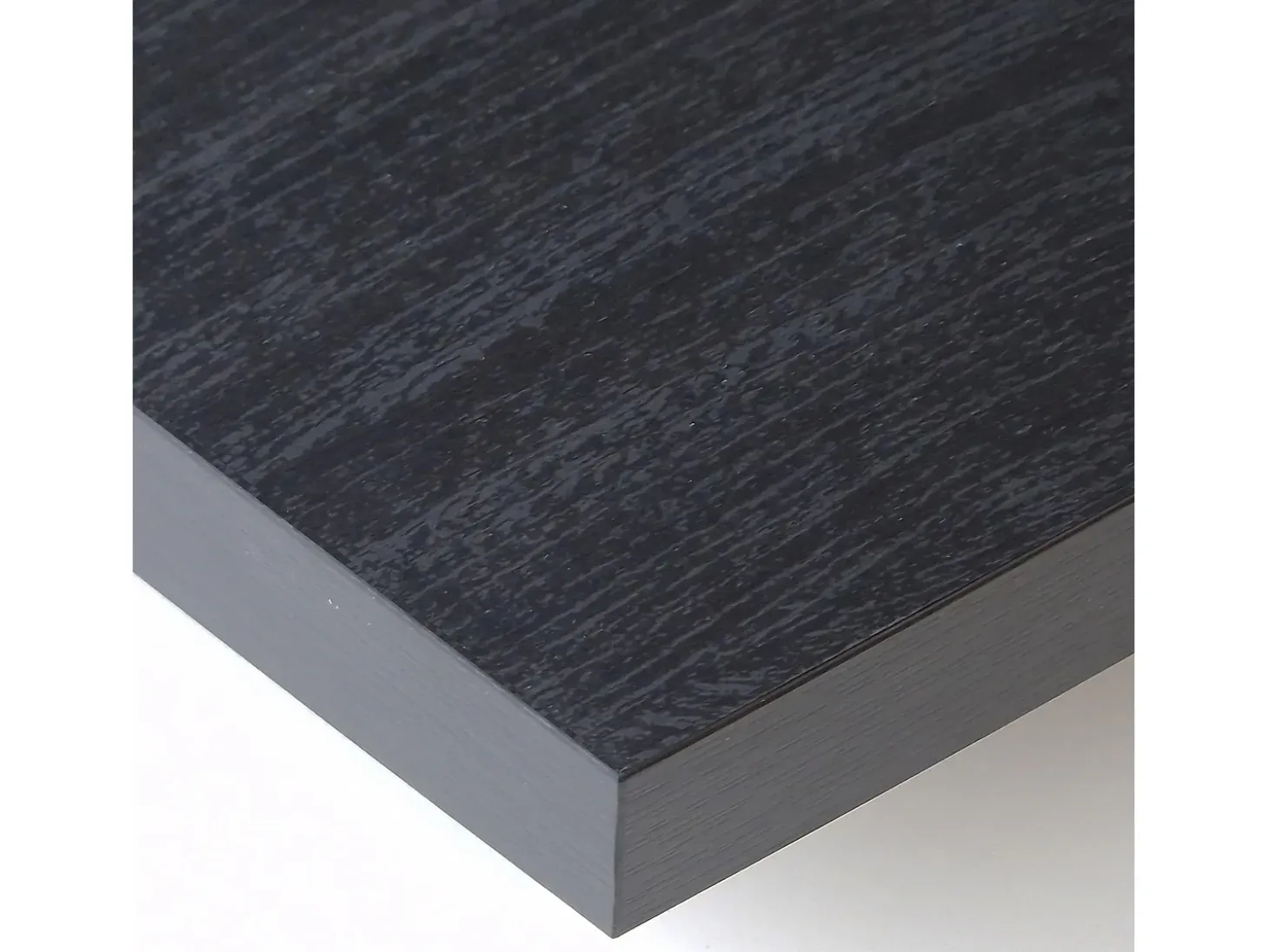 Mesa Consola Extensível, 180x90x73cm, Para 8 pessoas, Pés de madeira, Preto