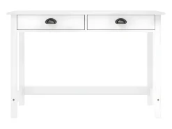 Mesa consola Hill c/ 2 gavetas 110x45x74 cm pinho maciço PT972450