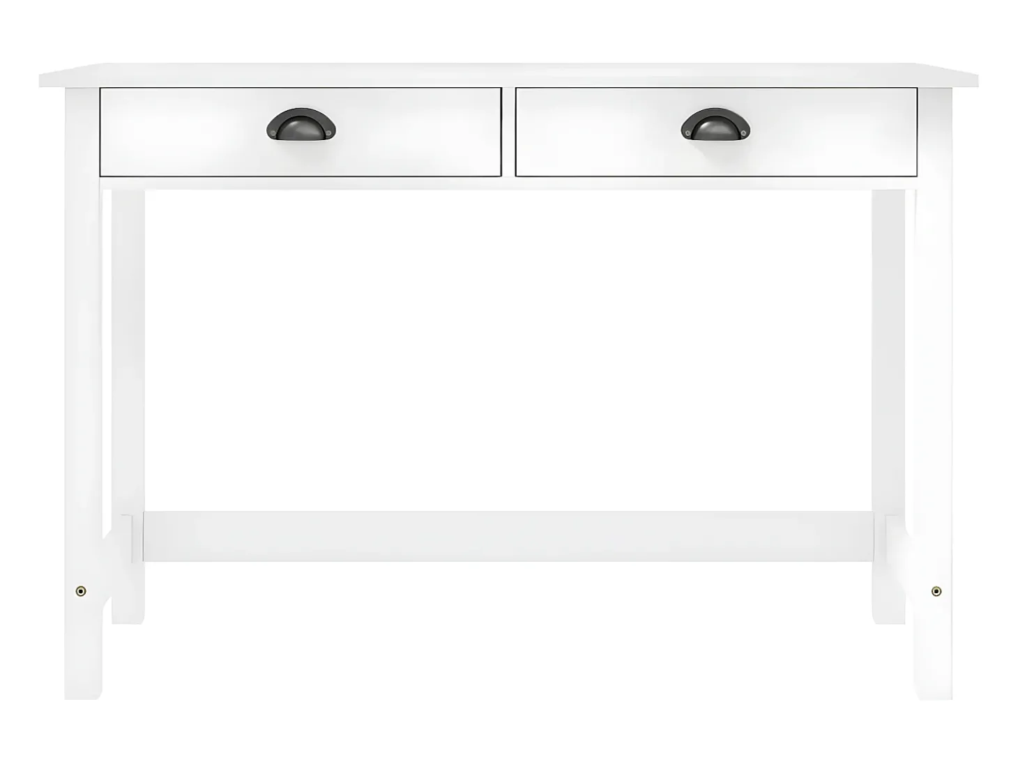 Mesa consola Hill c/ 2 gavetas 110x45x74 cm pinho maciço PT972450