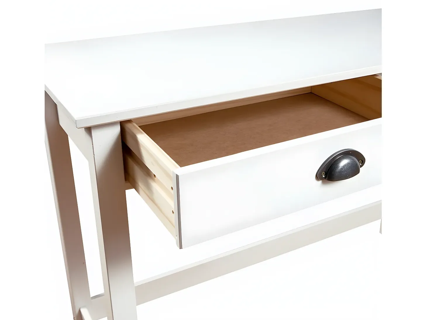 Mesa consola Hill c/ 2 gavetas 110x45x74 cm pinho maciço PT972450
