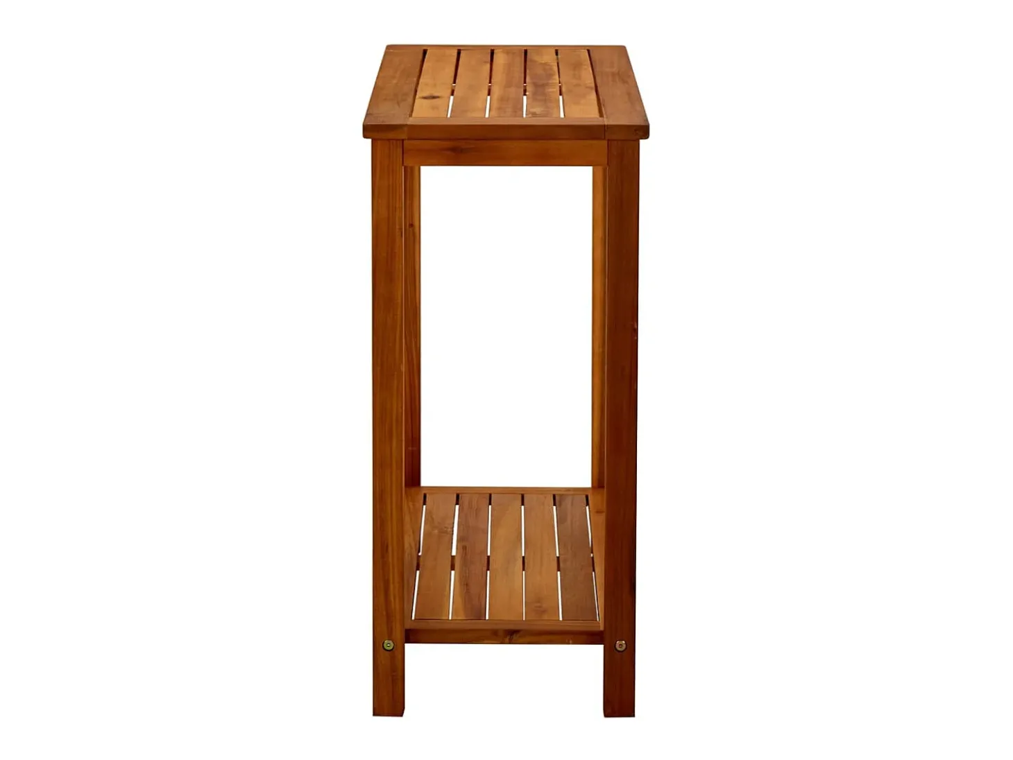 Mesa consola para jardim 80x35x75 cm madeira de acácia maciça PT852133