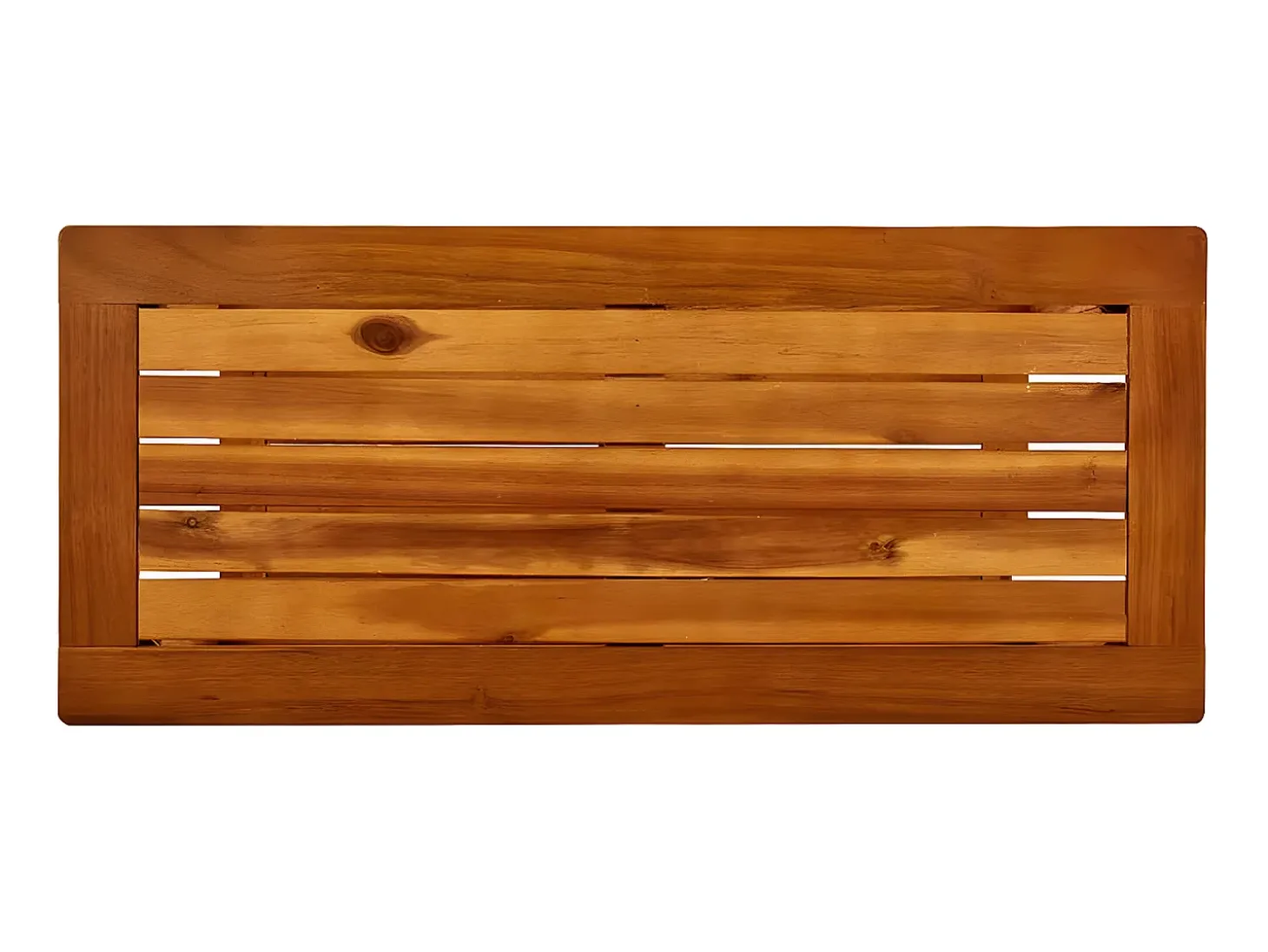 Mesa consola para jardim 80x35x75 cm madeira de acácia maciça PT852133